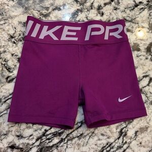 Girls Nike Pro Shorts
